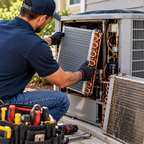 A/C Coil Cleaning and Replacement