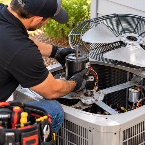 Condenser Motor Replacement